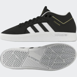 ADIDAS SKATEBOARDING TYSHAWN BLACK/WHITE/GOLD