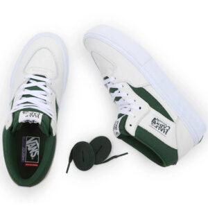 VANS SKATE HALF CAB WHITE/GREEN