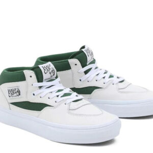 VANS SKATE HALF CAB WHITE/GREEN