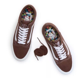 VANS SKATE OLD SKOOL NICK MICHEL BROWN/WHITE