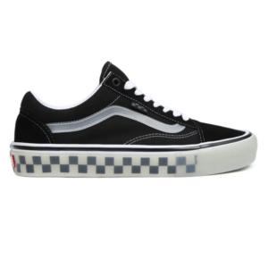 VANS SKATE OLD SKOOL TRANSLUCENT RUBBER BLACK/CLEAR