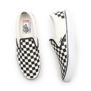 VANS SKATE SLIP-ON BLACK/OFF