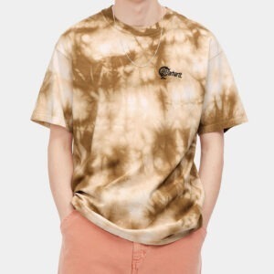 CARHARTT GLOBAL TEE DUSTY H BROWN/NATURAL