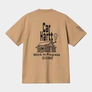 CARHARTT WIP HOME TEE DUSTY H BROWN