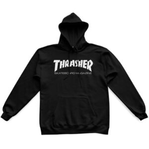 THRASHER SKATE MAG HOODIE BLACK