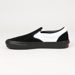 VANS SKATE SLIP-ON BLACK/BLACK/WHITE