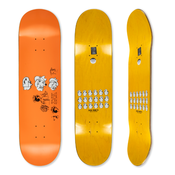 POLAR SKATEBOARD MIA 8.5"