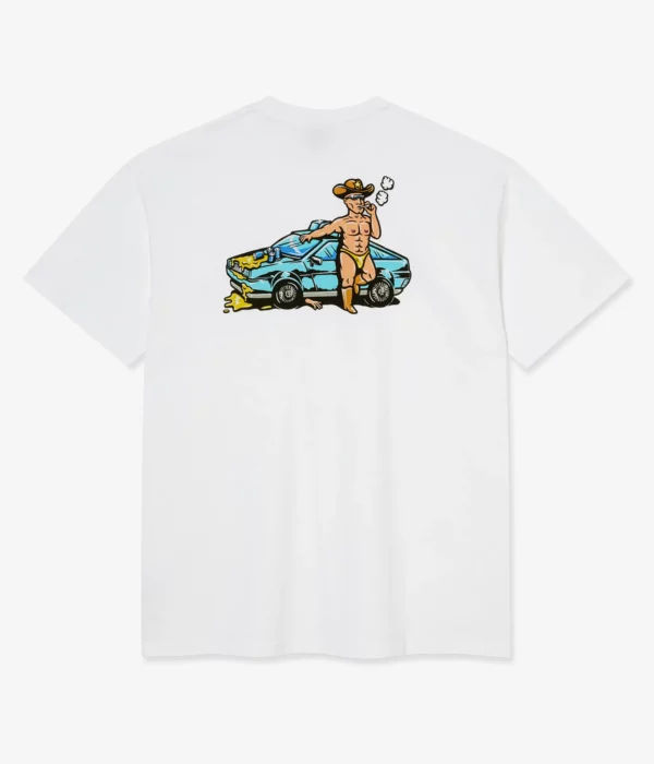 POLAR COWBOY COP WHITE TEE